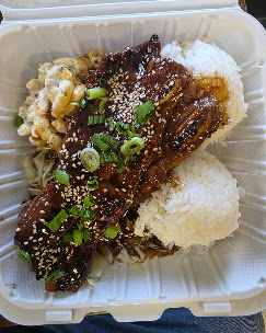 Teriyaki chicken plate